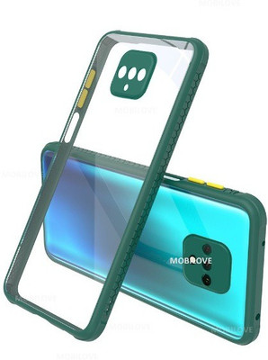 MOBILOVE Back Cover for OnePlus 7T | Miqilin Series Shock Proof Smooth Silicone Hard Bumper Back Case Cover(Green, Camera Bump Protector, Pack of: 1)