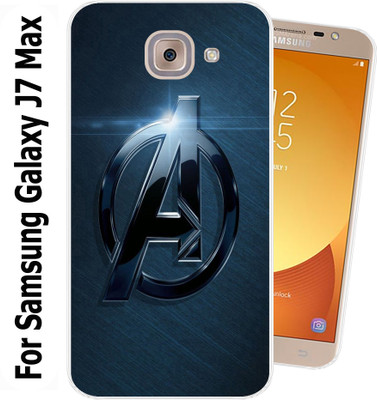 Goldista Back Cover for Samsung Galaxy J7 Max(Blue, Flexible, Silicon, Pack of: 1)