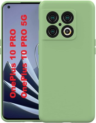 Wellchoice Back Cover for OnePlus 10 Pro, 1+ 10 pro(Green, Grip Case, Silicon, Pack of: 1)