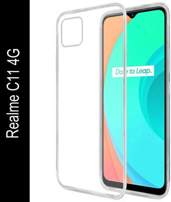 Flipkart SmartBuy Back Cover for Realme C11 4G Clear TPU Case(Transparent, Flexible, Silicon, Pack of: 1)