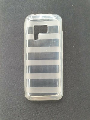 GI PRODUCTS Back Cover for Nokia 222(White, Silicon, Pack of: 1)