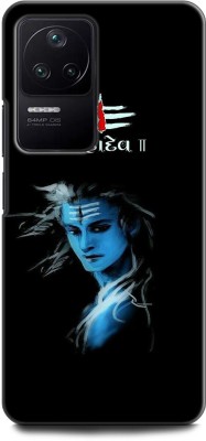 INDICRAFT Back Cover for POCO F4 5G(Black, Blue, Shock Proof, Pack of: 1)