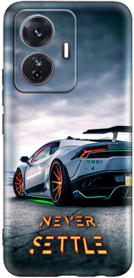 printwhiz Back Cover for iQOO Z6 Pro, Vivo T1 Pro 5G(Black)