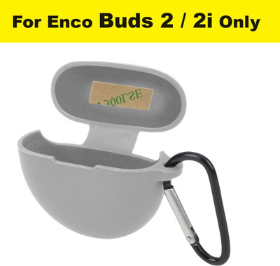 Mezokart.com Back Cover for Oppo Enco Buds 2 Case Cover.(Grey, Shock Proof, Silicon, Pack of: 1)