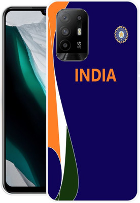 ADZIRE Back Cover for Oppo F19 Pro Plus 5G, INDIA, JERSY, TEAM(Blue, Flexible, Silicon, Pack of: 1)