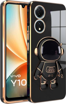 V-TAN Back Cover for Vivo Y100 5G, Vivo T2 5G(Black, Gold, Shock Proof, Silicon, Pack of: 1)