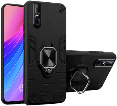 Wowcase Back Cover for VIVO V15 Pro(Black, Rugged Armor, Pack of: 1)