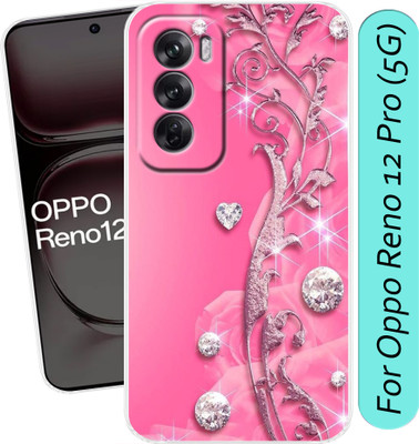 SmartGoldista Back Cover for Oppo Reno 12 Pro (5G)(Multicolor, Flexible, Silicon, Pack of: 1)
