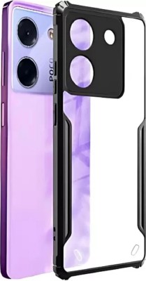 VDAT Back Cover for POCO M7 Pro 5G, (IP)(Transparent, Shock Proof, Pack of: 1)