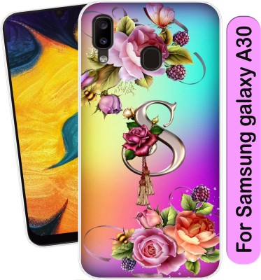 SmartGoldista Back Cover for Samsung Galaxy A30(Transparent, Flexible, Silicon, Pack of: 1)