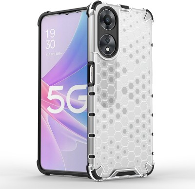 Glaslux Back Cover for Oppo F23 5G(Transparent, Grip Case, Pack of: 1)