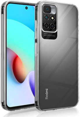 SnapStar Back Cover for Redmi 10 Prime(2MM Crystal Clear | Camera Protection | Soft & Flexible)(Transparent, Shock Proof, Silicon, Pack of: 1)
