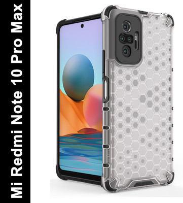 Wellpoint Back Cover for Mi Redmi Note 10 Pro Max(Transparent, Grip Case, Pack of: 1)