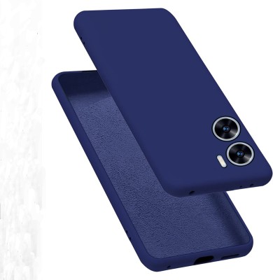 Micvir Back Cover for Vivo V29e 5G(Blue, Dual Protection, Silicon, Pack of: 1)