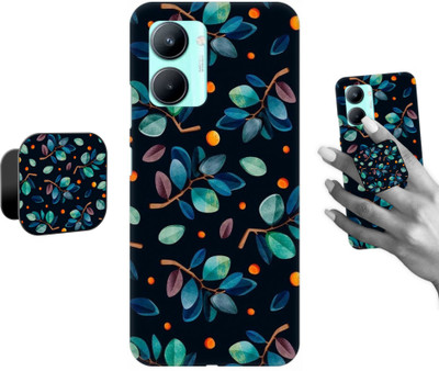 COVERDESIGN Back Cover for Realme C33(Multicolor, Cases with Holder, Pack of: 2)