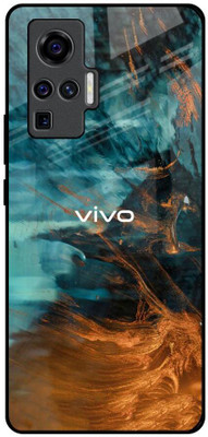 Hocopoco Back Cover for Vivo X50 Pro(Multicolor, Grip Case, Pack of: 1)