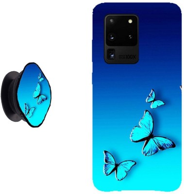 My Swag Back Cover for Samsung Galaxy S20 Ultra(Blue, Cases with Holder, Pack of: 2)