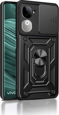 Flipkart SmartBuy Back Cover for iQOO Z9s 5G(Black, Rugged Armor, Pack of: 1)