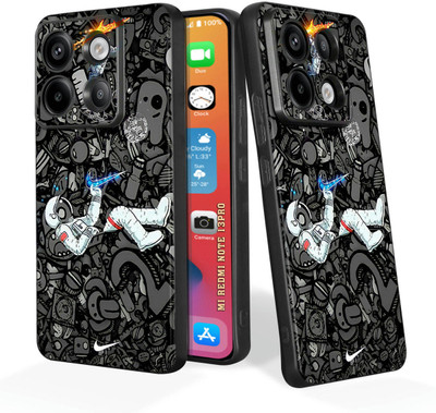 CLASSYPRINT Back Cover for Redmi Note 13 Pro 5G, Poco X6(Black)