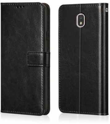 ExclusivePlus Flip Cover for Samsung Galaxy J7 Pro(Black, Dual Protection, Pack of: 1)