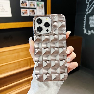 LuxuryKase Back Cover for Apple iPhone 14 Pro Max(Grey)