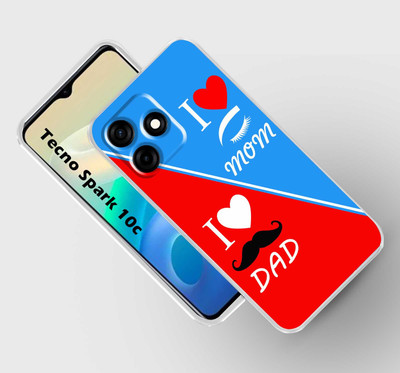 Cravation Back Cover for Tecno Spark 10C(Multicolor, Silicon, Pack of: 1)