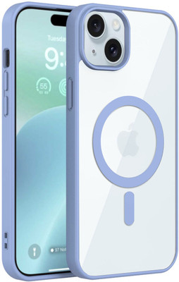 GLOBAL NOMAD Back Cover for Apple iPhone 15(Blue, Magsafe, Pack of: 1)