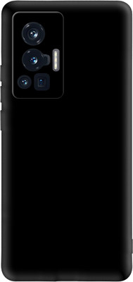 7printzone Back Cover for VIVO X70 PRO(Black, Flexible, Silicon)