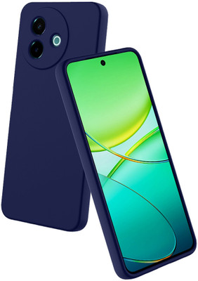 Casotec Back Cover for Vivo Y39 5G, Vivo Y300i 5G(Blue, Silicon, Pack of: 1)