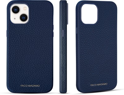 PACO MADAMO Back Cover for iPhone 15(Blue, Dual Protection, Pack of: 1)