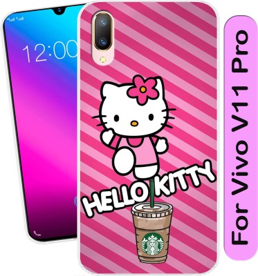 Goldista Back Cover for Vivo V11 Pro(Multicolor, Flexible, Silicon, Pack of: 1)