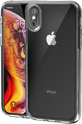 Qcase Back Cover for Apple iPhone X, Apple iPhone XS(Transparent, Shock Proof, Pack of: 1)