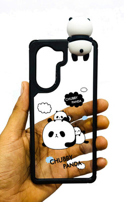 Charvi Collection Ltd Back Cover for Vivo V29E 5G(Transparent, Black, 3D Case, Pack of: 1)