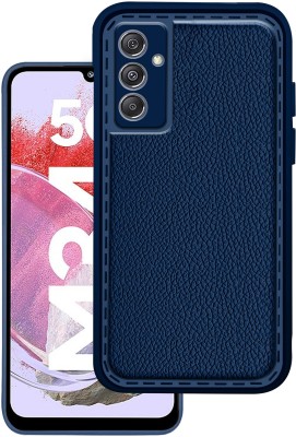 Knotyy Back Cover for Samsung M34 5G(Blue, Flexible, Silicon, Pack of: 1)