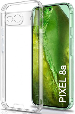 Flipkart SmartBuy Back Cover for Google Pixel 8a(Transparent, Pack of: 1)