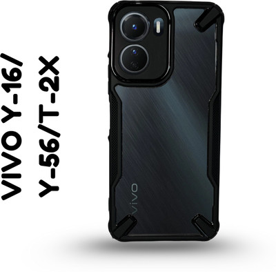 SUPER-ME Back Cover for Vivo Y16 / Y56 / T2x 5G |(Transparent, Hard Case, Pack of: 1)