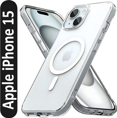 Print maker Back Cover for Apple iPhone 15(Transparent, Dual Protection, Pack of: 1)