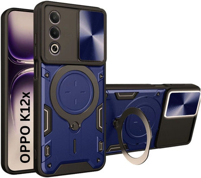 Flipkart SmartBuy Back Cover for OPPO K12x 5G(Blue, Rugged Armor, Pack of: 1)