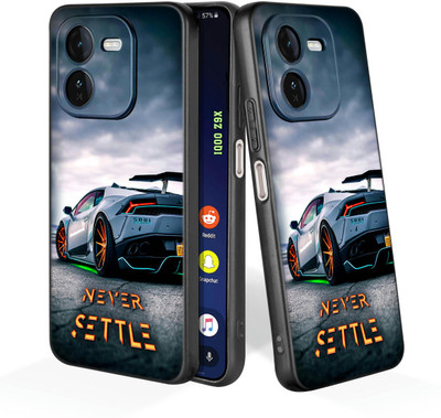 CLASSYPRINT Back Cover for iQOO Z9x 5G(Black)