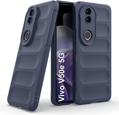 Zapcase Back Cover for Vivo V50e 5G(Blue, 3D Case, Silicon, Pack of: 1)