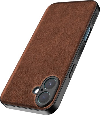 Kapa Back Cover for Apple iPhone 16 Plus(Brown, Shock Proof, Pack of: 1)