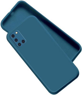 ZAMN Back Cover for OPPO A52(Blue, Silicon, Pack of: 1)