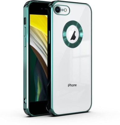 gadvik Back Cover for Apple iPhone 7(Green, Transparent, Shock Proof, Pack of: 1)