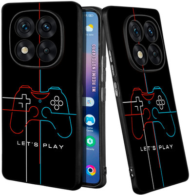 CLASSYPRINT Back Cover for Redmi Note 14 Pro 5G, Poco X7 5G(Black)