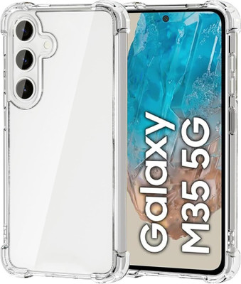 DMJHP Back Cover for Samsung Galaxy M35 5G(Transparent, Pack of: 1)