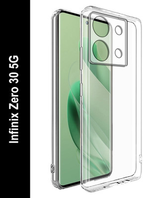 Casotec Back Cover for Infinix Zero 30 5G(Transparent, Silicon, Pack of: 1)