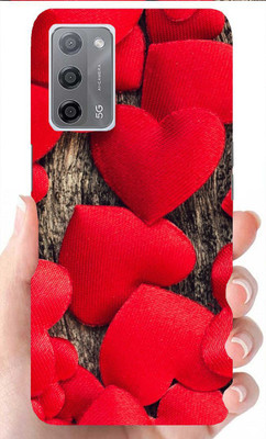 Hello Case Back Cover for Oppo A53s, Oppo A55 5G, Oppo A16(Red, Brown, Hard Case, Pack of: 1)