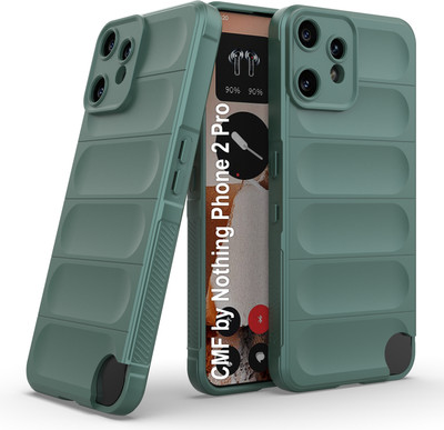 Zapcase Back Cover for CMF by Nothing Phone 2 Pro(Green, 3D Case, Silicon, Pack of: 1)