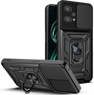 RUNICHA Back Cover for Realme 9 Pro 5G , Oneplus Nord CE 2 Lite(Black, Shock Proof, Pack of: 1)