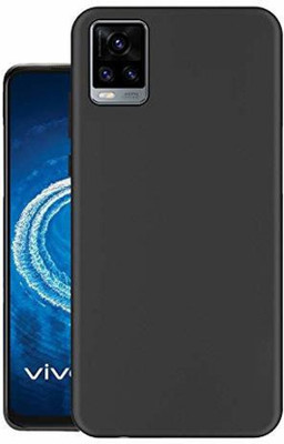 DMJHP Back Cover for Vivo V20 Pro(Black, Camera Bump Protector, Pack of: 1)